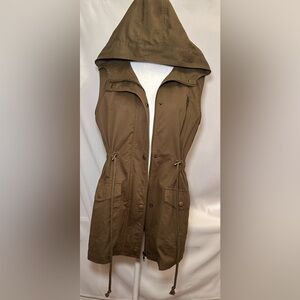 Zenana Olive Green Utility Vest